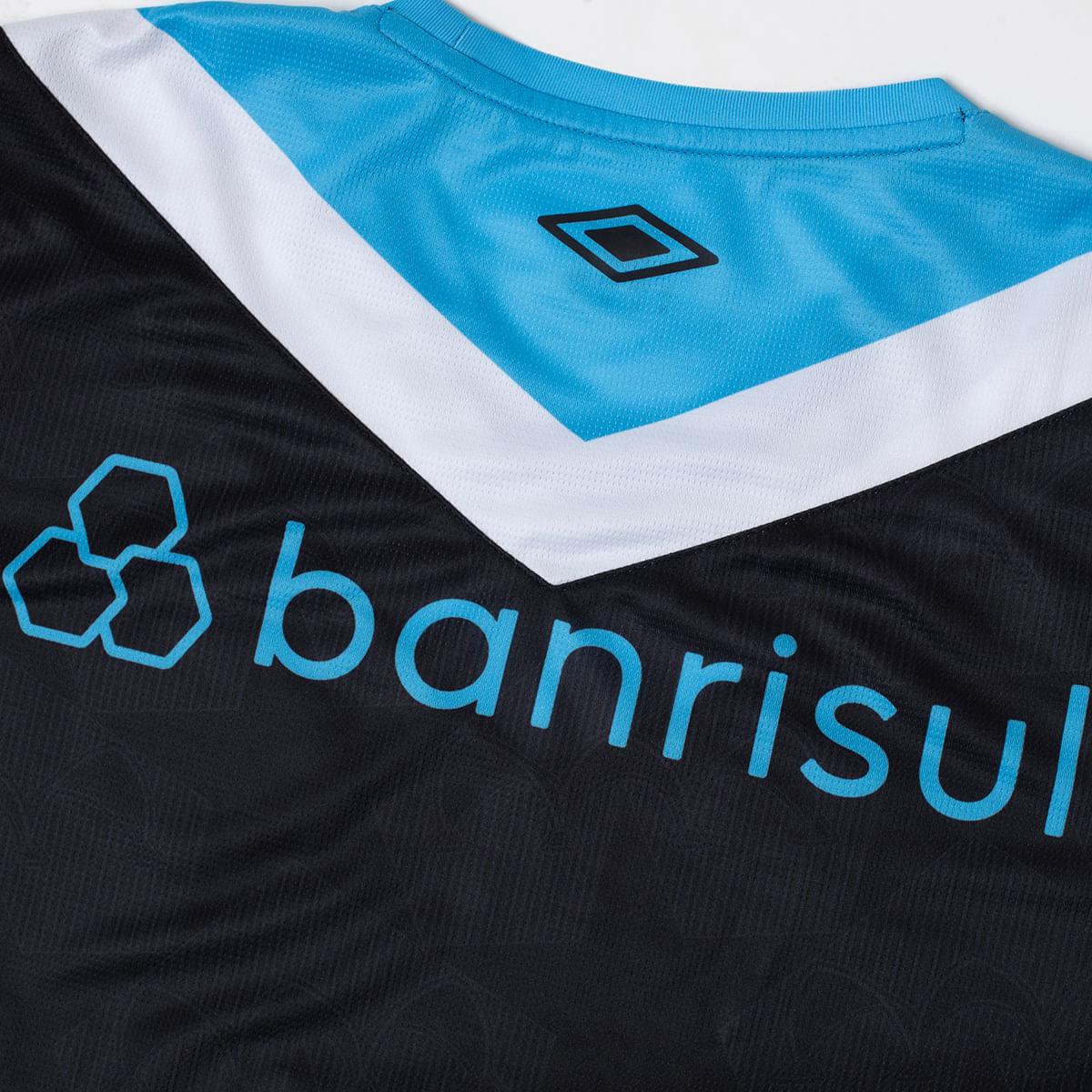 Camisa Umbro Grêmio 2024/25 III Jogador, detalhe da manga