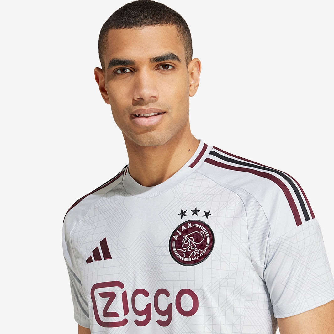 Camisa Adidas Ajax Amsterdam 2024/25 III, detalhe do tecido
