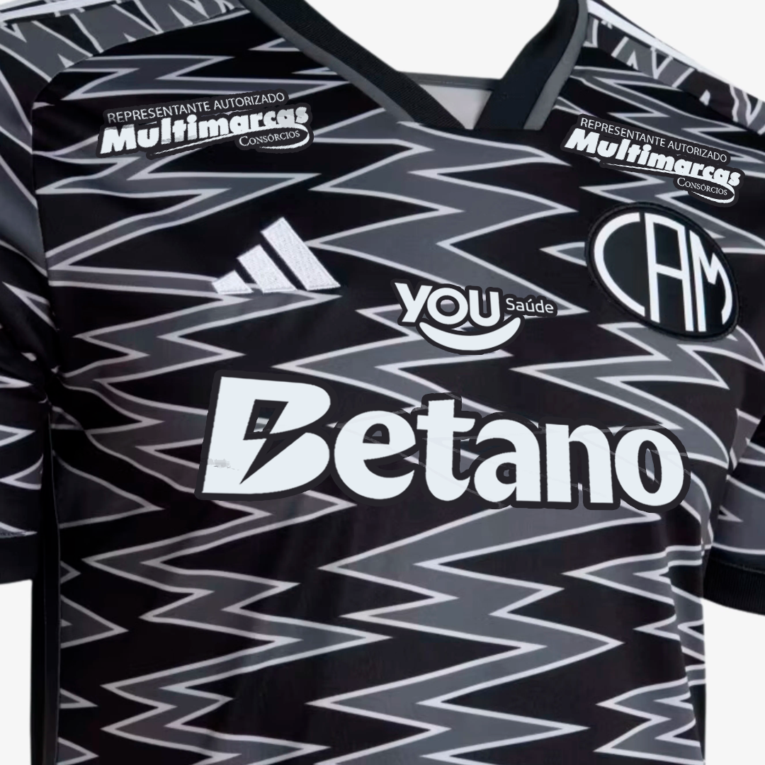 Camisa adidas Atlético Mineiro 2024/25 III Com Patrocínios na TSN Sports