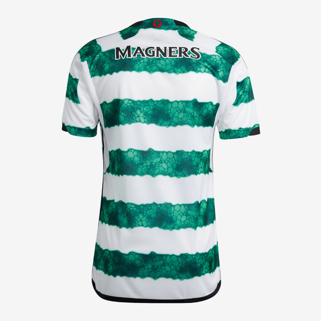 Camisa Adidas Celtic 2023/24 I, vista de frente