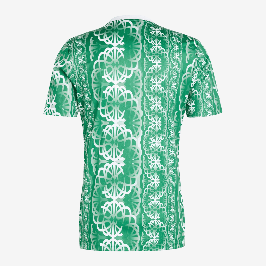 Camisa Adidas Celtic 2024/25 Pré-Jogo, vista de frente