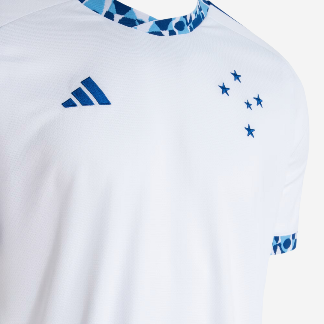 Camisa Adidas Cruzeiro 2024/25 II, vista de costas