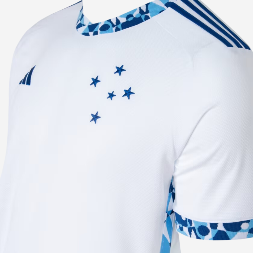 Camisa Adidas Cruzeiro 2024/25 II, vista de frente
