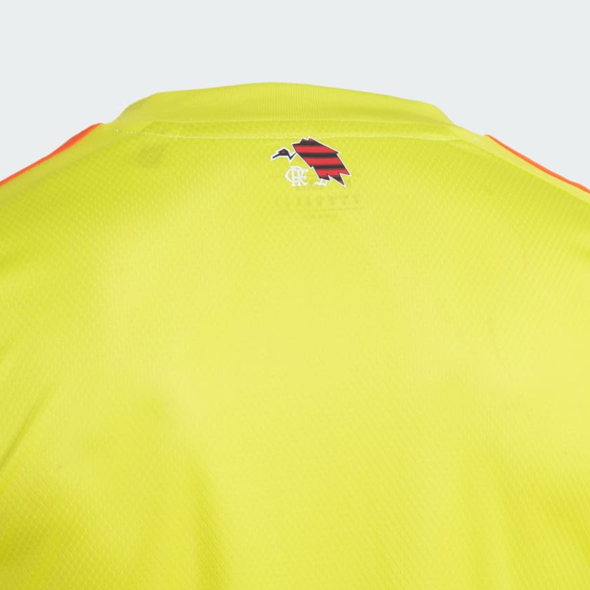 Camisa Adidas Flamengo 2025/26 I Goleiro, detalhe do tecido