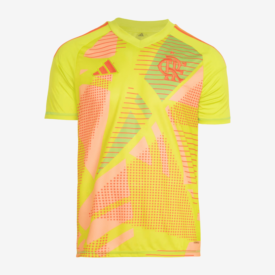 Camisa Adidas Flamengo 2025/26 I Goleiro na TSN Sports