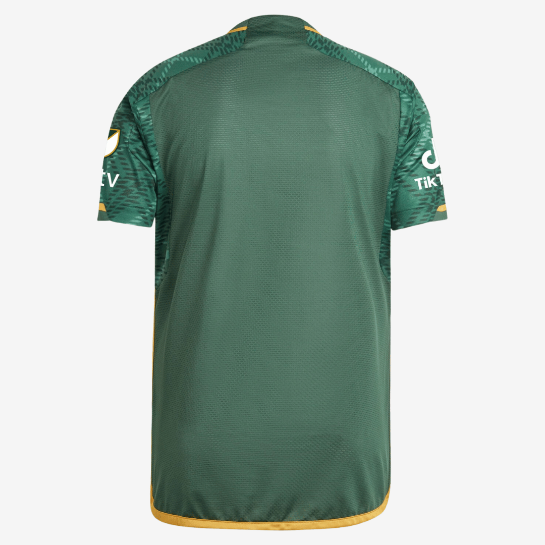 Camisa Adidas Portland Timbers 2024/25 I, vista de frente