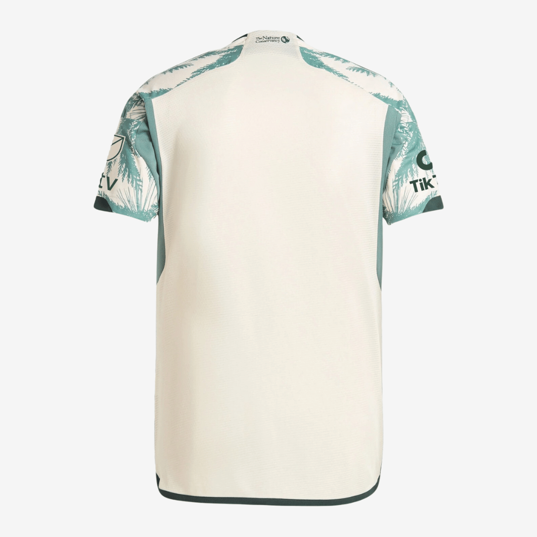 Camisa Adidas Portland Timbers 2024/25 II, vista de frente