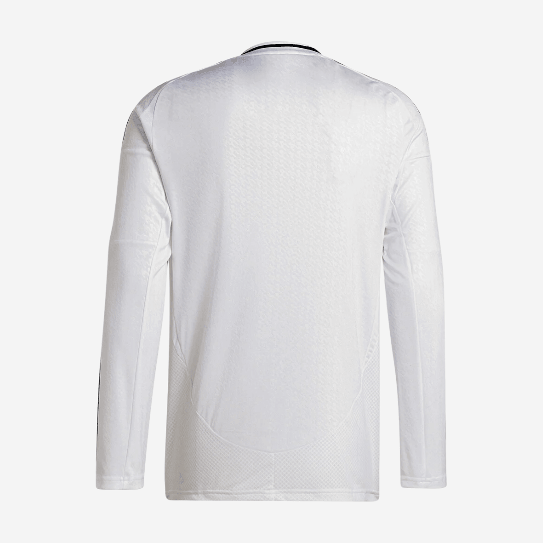 Camisa Adidas Real Madrid 2024/25 I Manga Longa, vista de frente