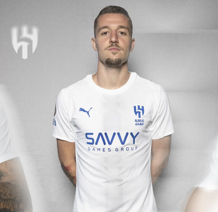 Camisa Al Hilal 2025/26 II, vista de costas