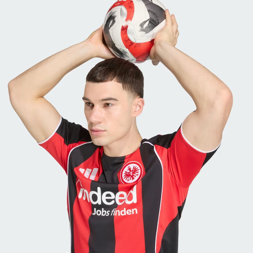 Camisa Frankfurt 2025/26 I, detalhe do tecido