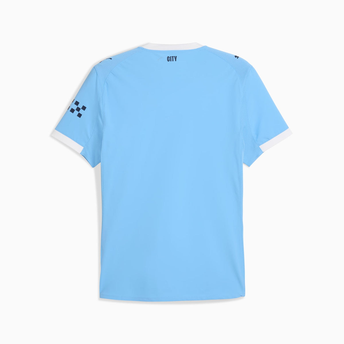 Camisa Manchester City 2025/26 I, detalhe da manga