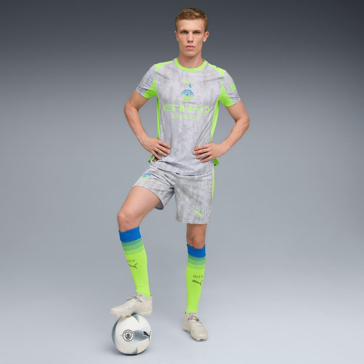 Camisa Manchester City 2025/26 III, vista de costas