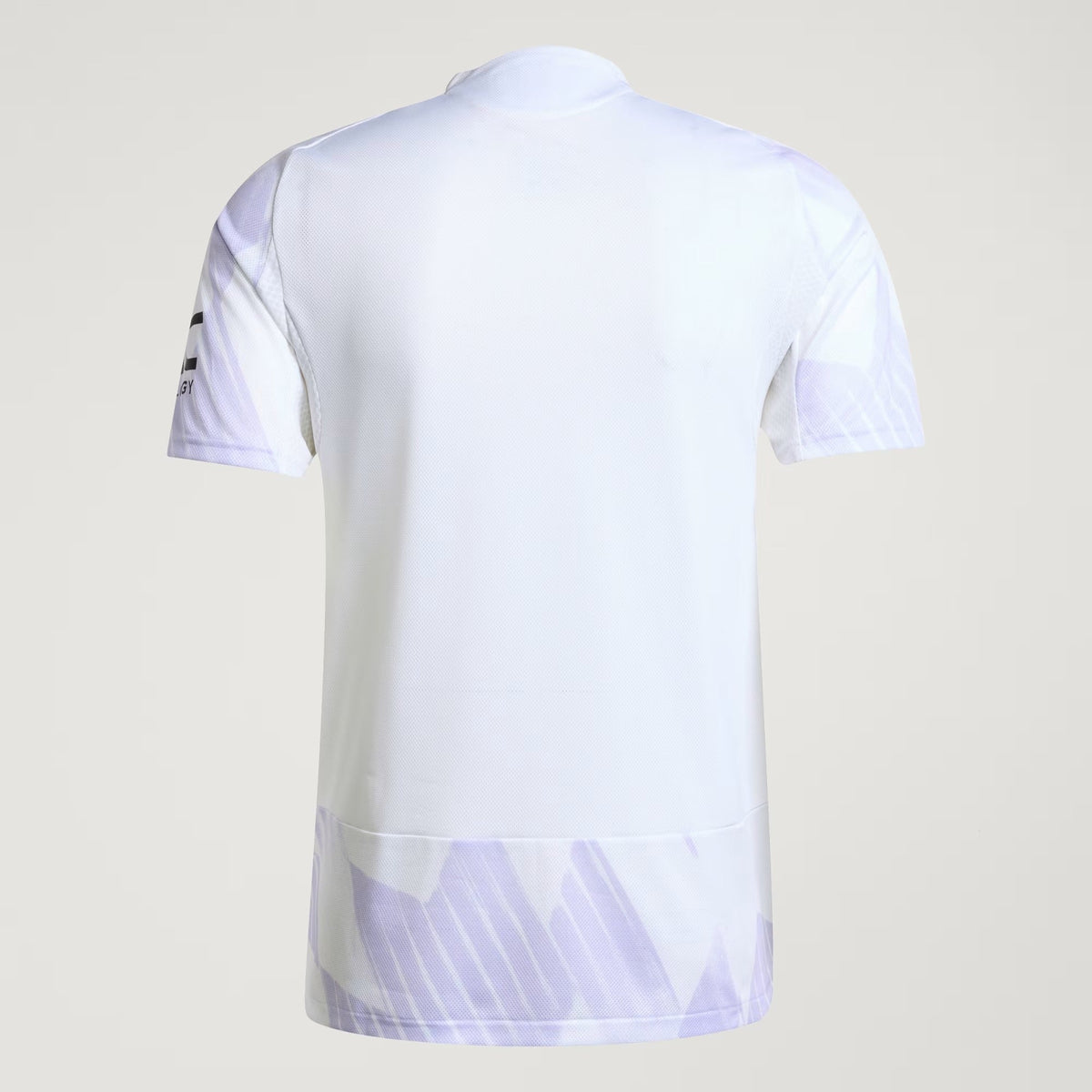 Camisa Adidas Manchester United 2025/26 II, detalhe da gola