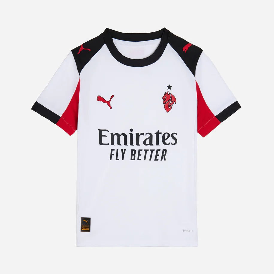 Camisa Milan 2025/26 II, vista de frente