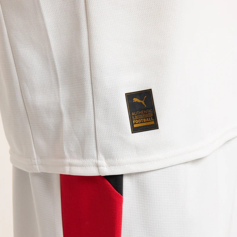 Camisa Milan 2025/26 II, detalhe do tecido