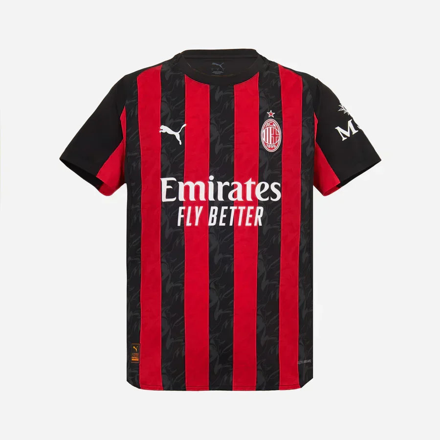 Camisa Milan 2025/26 I, vista de costas