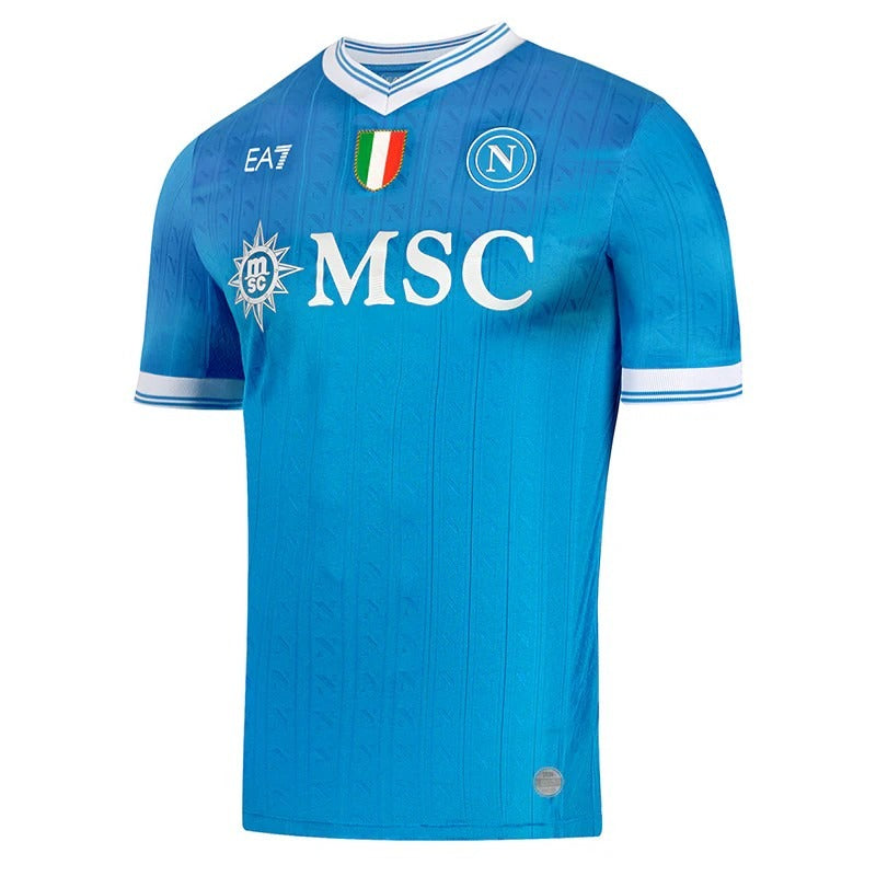 Camisa Napoli 2025/26 I, vista de costas