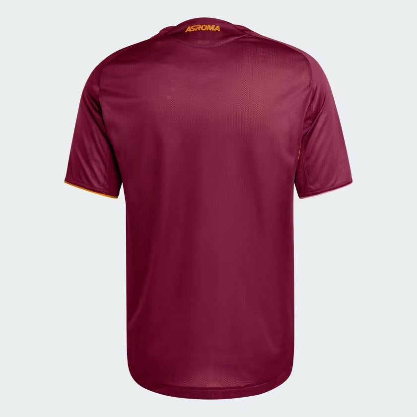 Camisa Roma 2025/26 I, detalhe do escudo