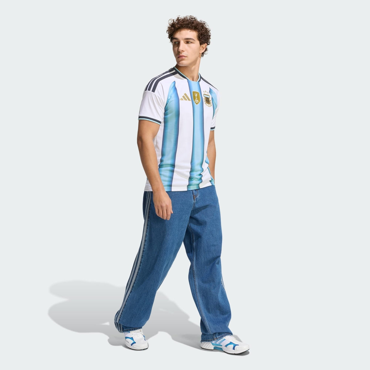 Camisa Argentina 2026/27 I, detalhe da manga
