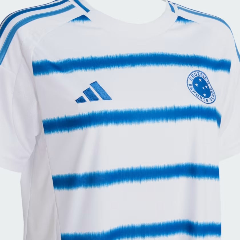 Camisa Feminina Adidas Cruzeiro 2025/26 II, vista de costas