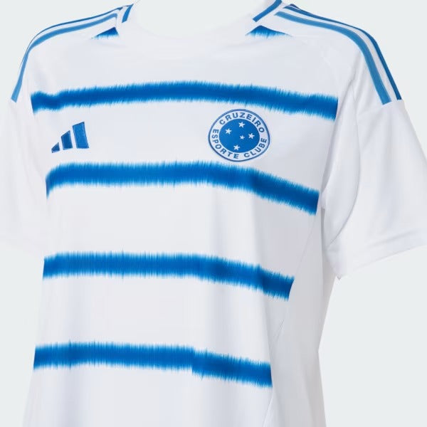 Camisa Feminina Adidas Cruzeiro 2025/26 II, vista de frente