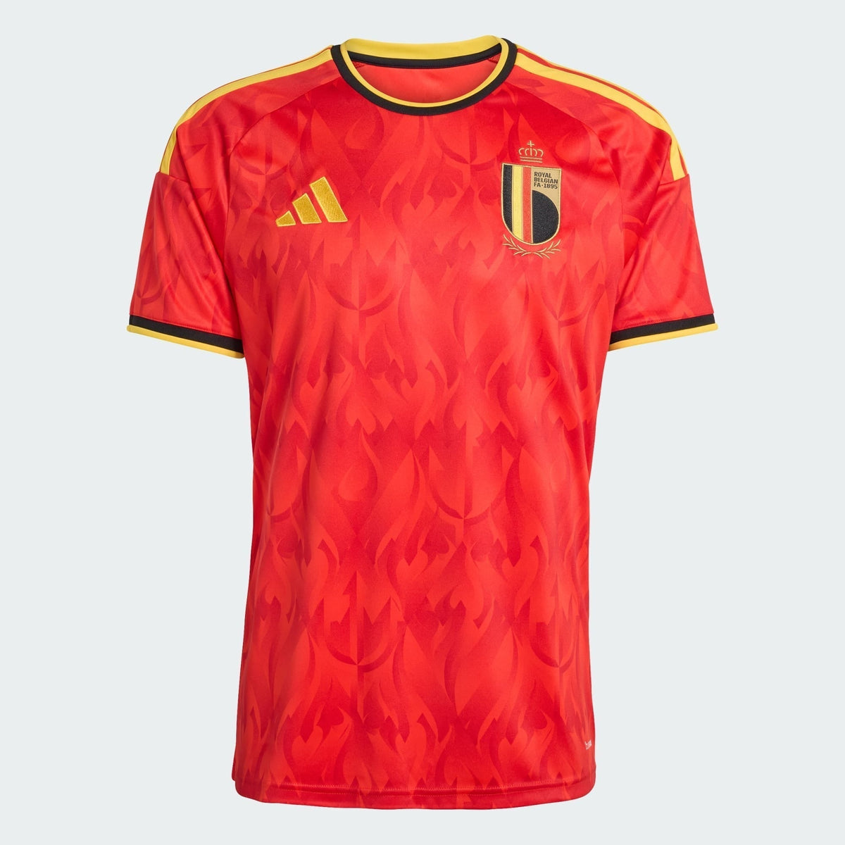Camisa Bélgica 2026/27 I, detalhe da gola