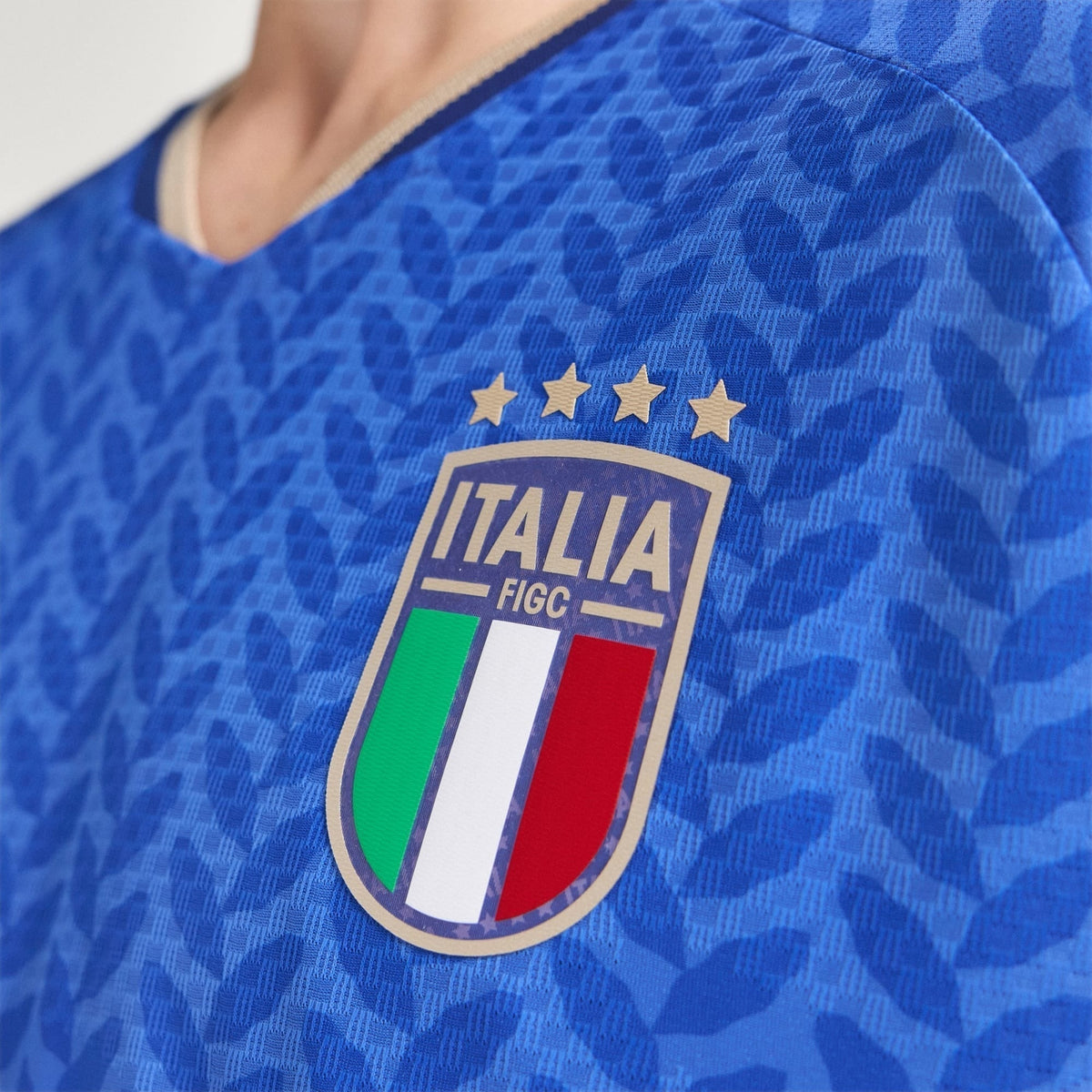 Camisa Itália 2026/27 I Jogador, detalhe da manga