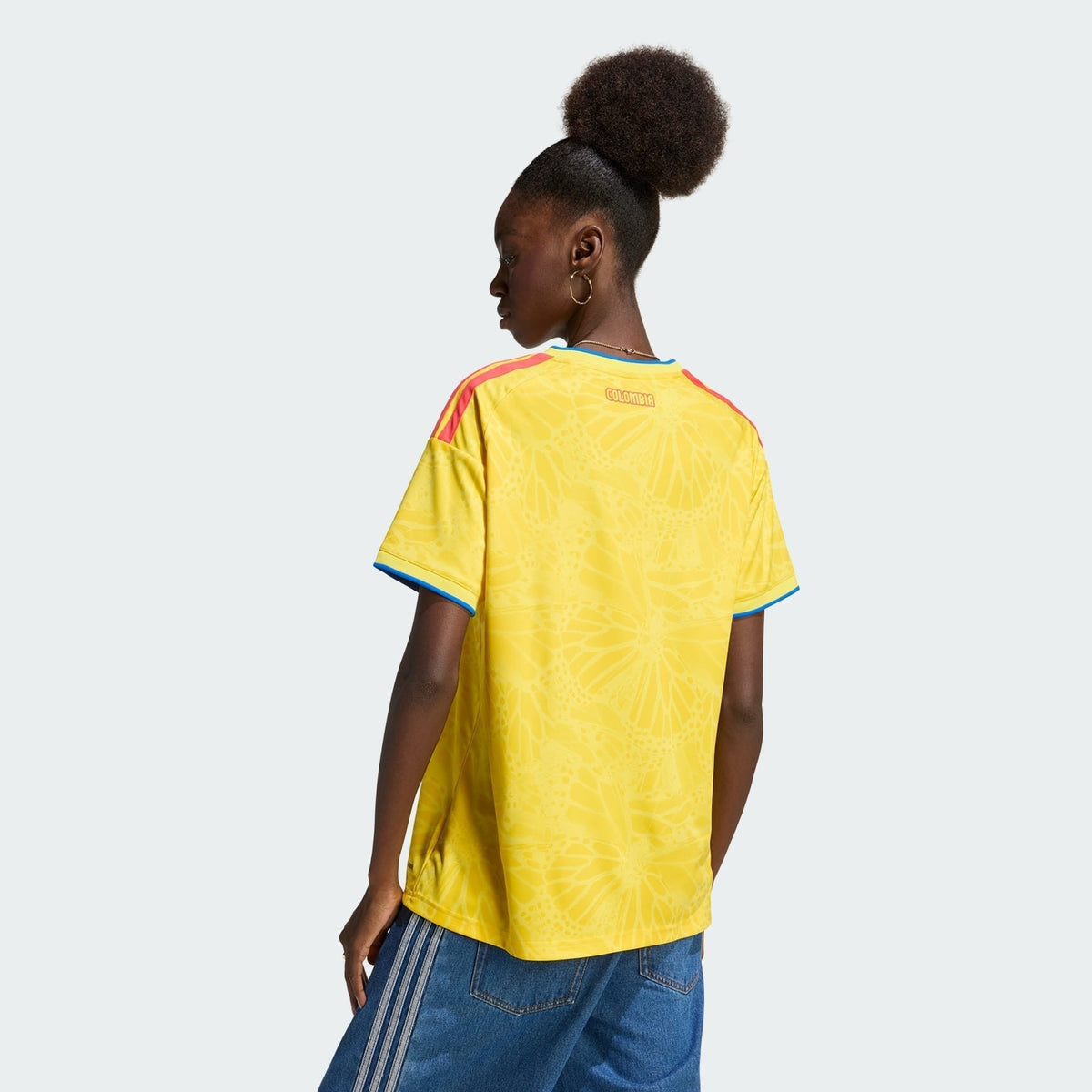 Camisa Feminina Colômbia 2026/27 I, vista de frente