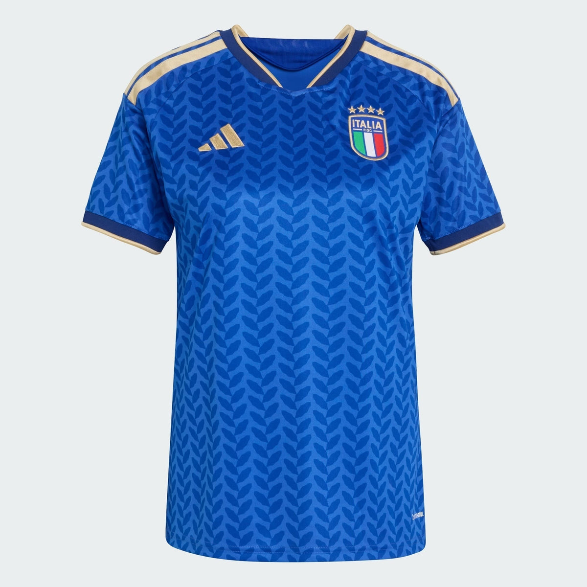 Camisa Feminina Itália 2026/27 I, detalhe do escudo