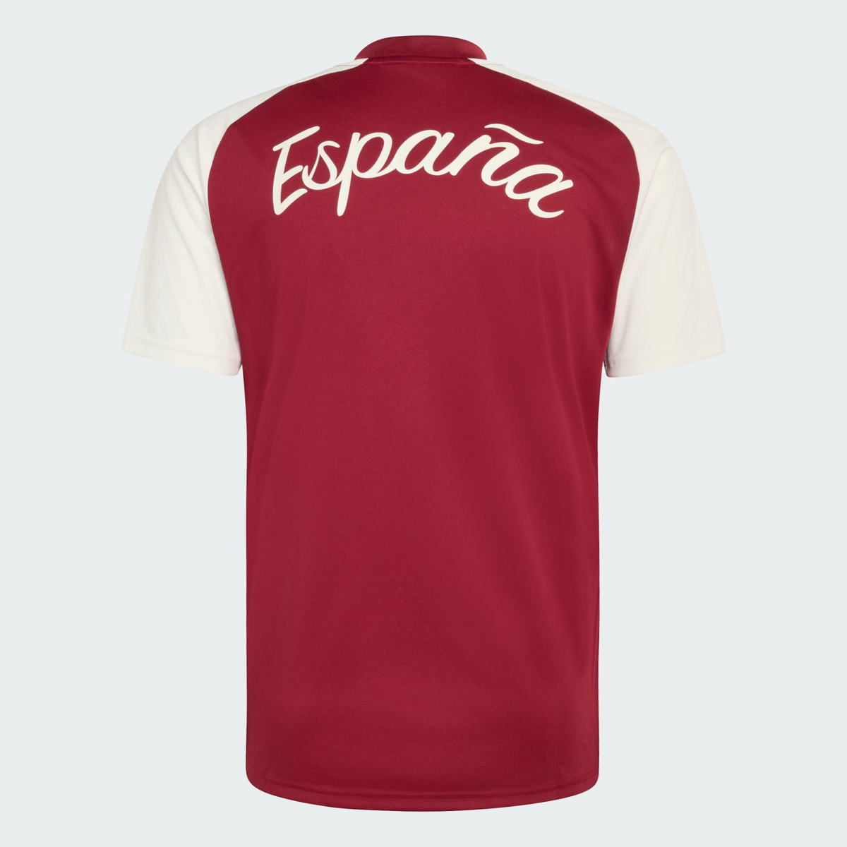 Camisa Pré-Jogo II Espanha 26, detalhe do escudo
