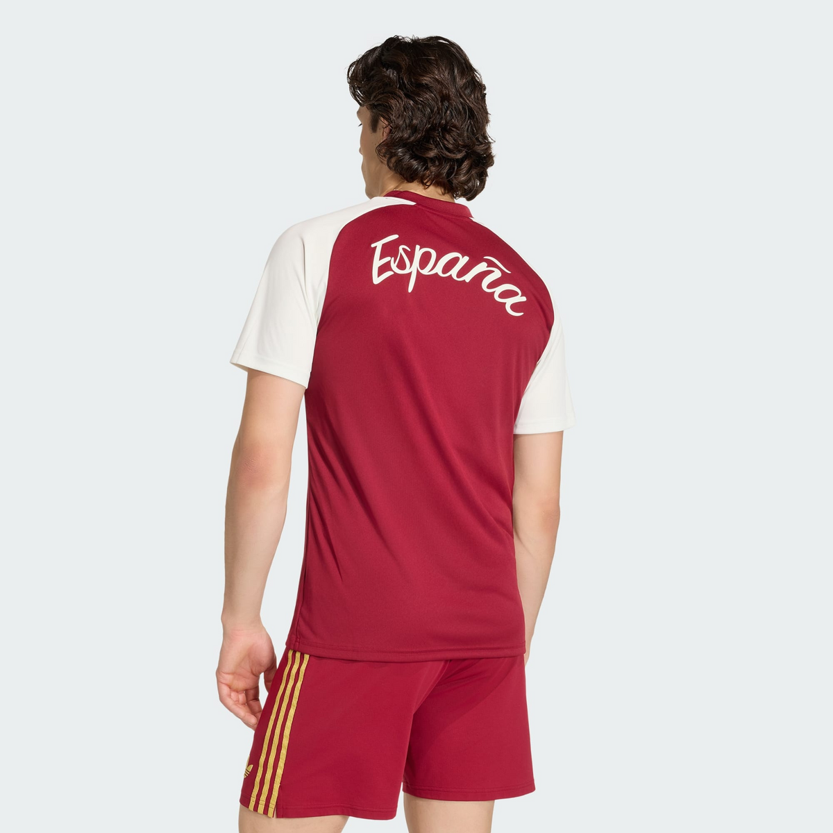 Camisa Pré-Jogo II Espanha 26, vista de frente