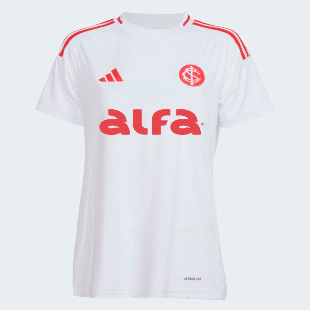 Camisa Feminina adidas Internacional 2025/26 II Com Patrocínios na TSN Sports