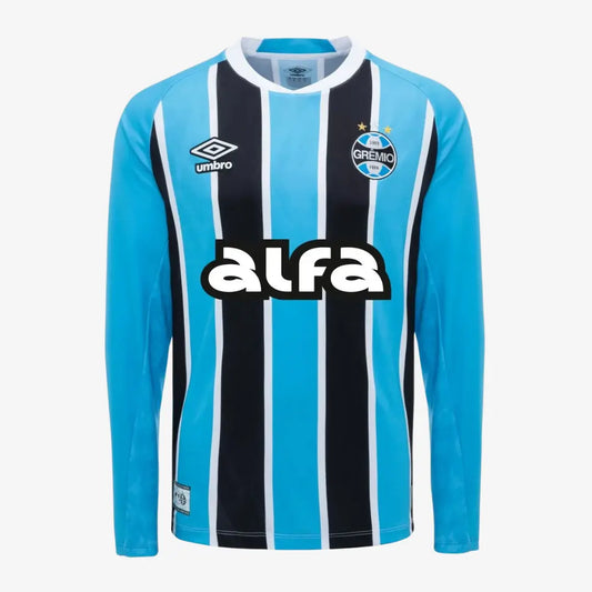 Camisa Umbro Grêmio 2025/26 I Manga Longa na TSN Sports