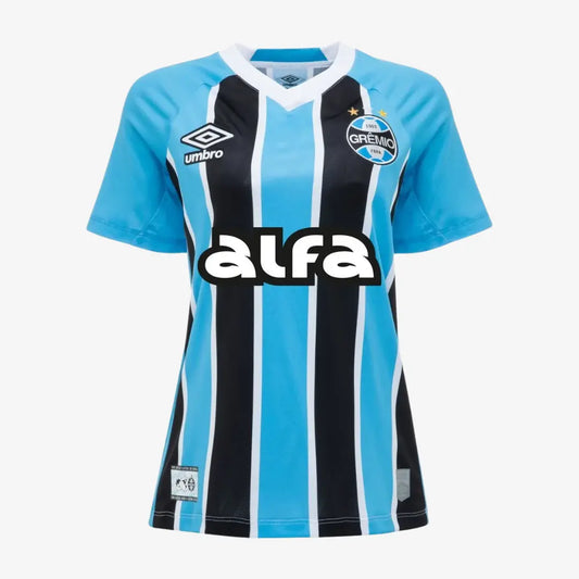 Camisa Feminina Umbro Grêmio 2025/26 I na TSN Sports