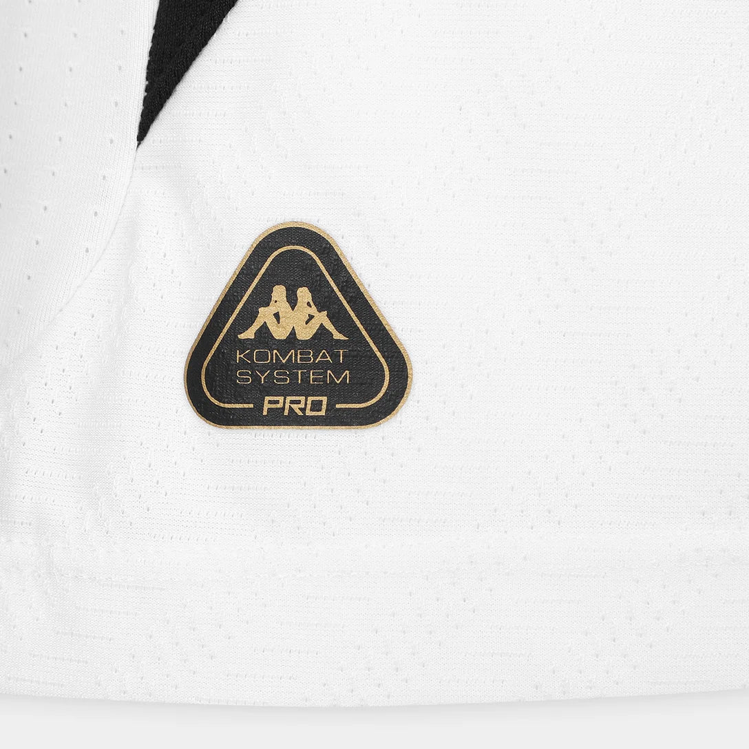Camisa Feminina Kappa Vasco da Gama 2025/26 II, detalhe da gola