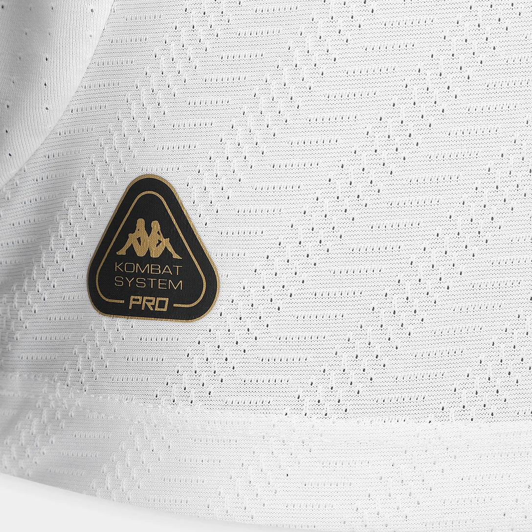Camisa Kappa Vasco da Gama 2025/26 II, detalhe da gola
