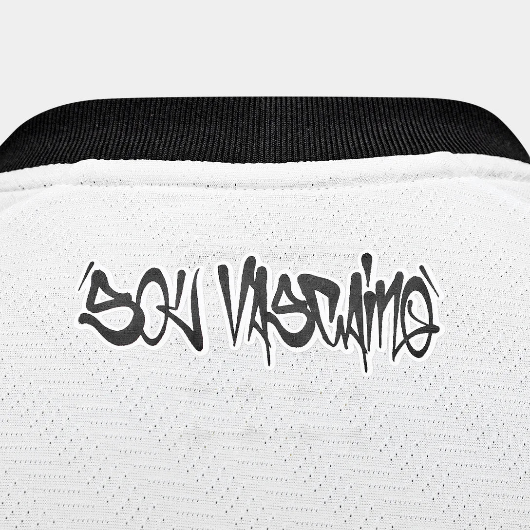 Camisa Kappa Vasco da Gama 2025/26 II, detalhe do tecido