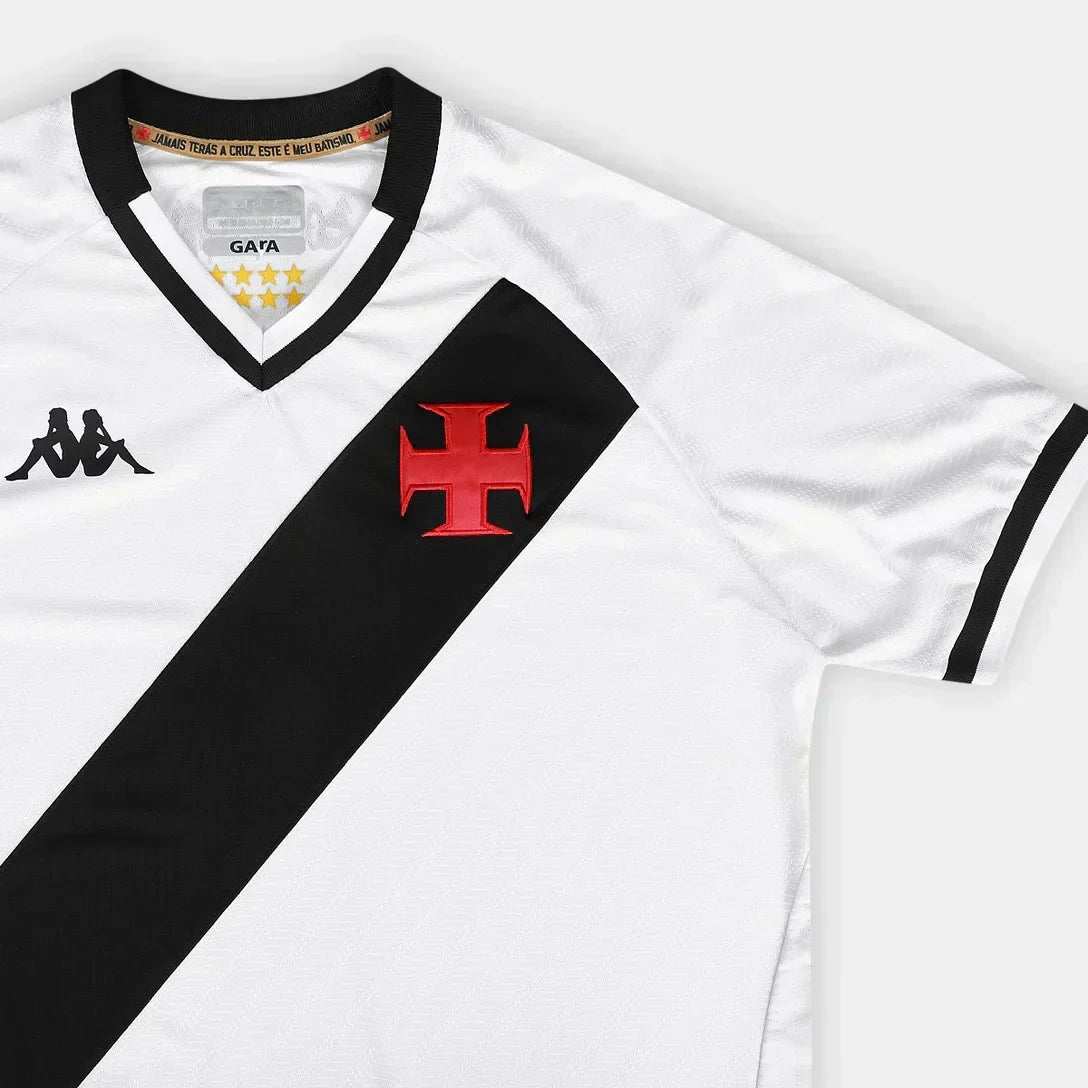 Camisa Kappa Vasco da Gama 2025/26 II, detalhe da manga