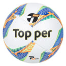 Bola de Futebol Campo Topper Samba Pro 2024 - Branco+Azul
