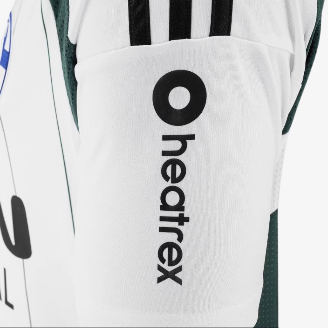 Camisa Adidas Schalke 04 II 2024/25 Torcedor, detalhe da gola
