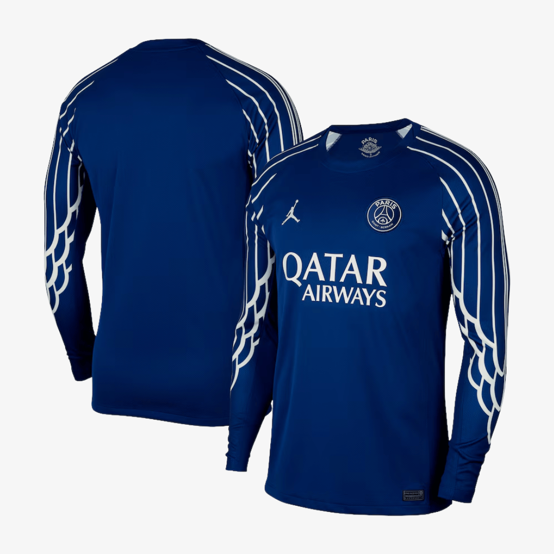 Camisa Manga Longa Nike Paris Saint German 2024/25 IV Torcedor, vista de costas