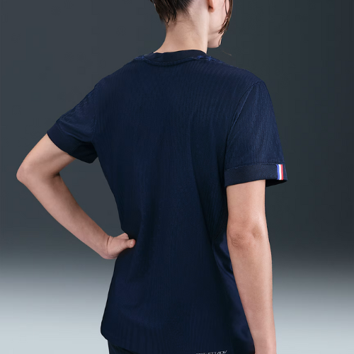 Camisa Feminina Nike Paris Saint Germain 2025/26 I, detalhe da gola