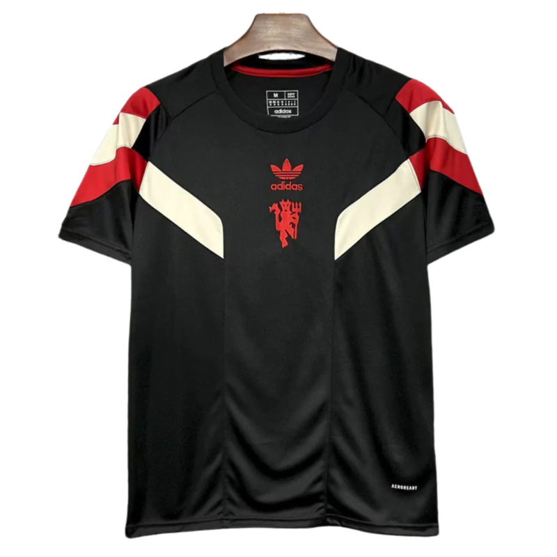 Camisa Manchester United - 24/25 Torcedor Masculina Preta