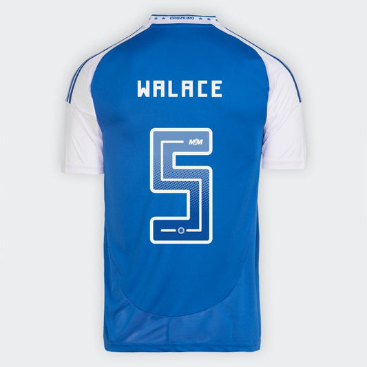 Camisa Adidas Cruzeiro 2025/26 I WALACE N° 5 na TSN Sports