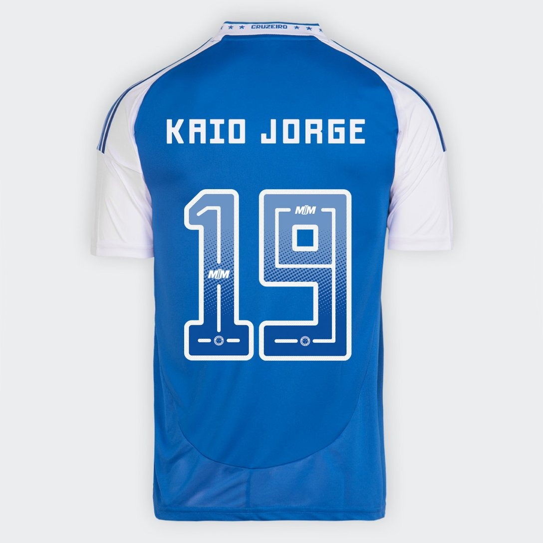 Camisa Adidas Cruzeiro 2025/26 I KAIO JORGE N° 19 na TSN Sports