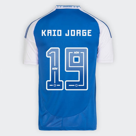 Camisa Adidas Cruzeiro 2025/26 I KAIO JORGE N° 19 na TSN Sports