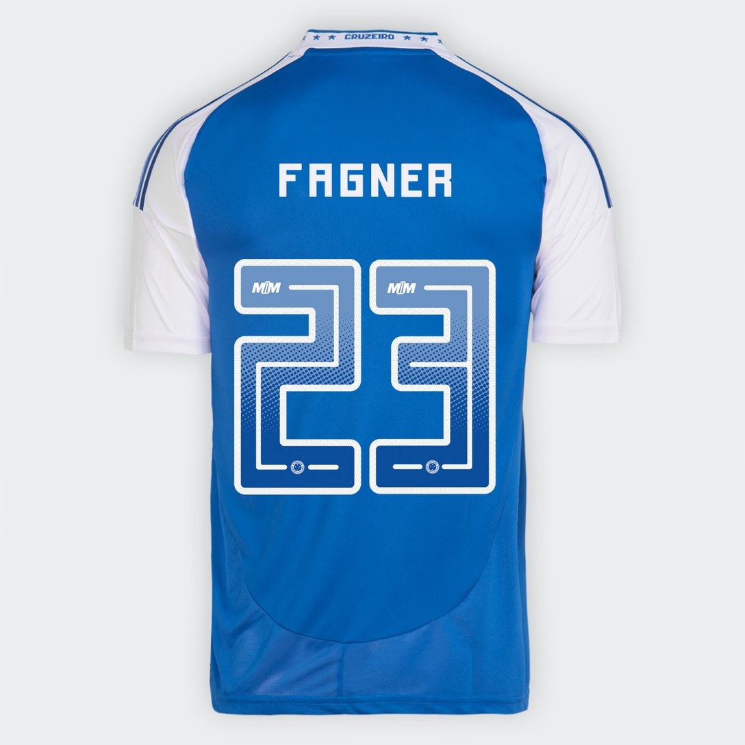 Camisa Adidas Cruzeiro 2025/26 I FAGNER N° 23 na TSN Sports