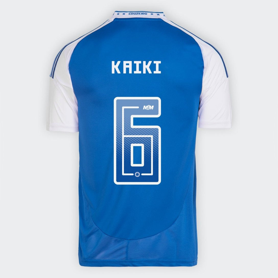 Camisa Adidas Cruzeiro 2025/26 I KAIKI N° 6 na TSN Sports
