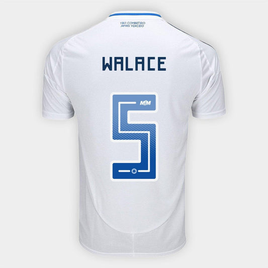 Camisa Adidas Cruzeiro 2025/26 II WALACE N° 5 na TSN Sports