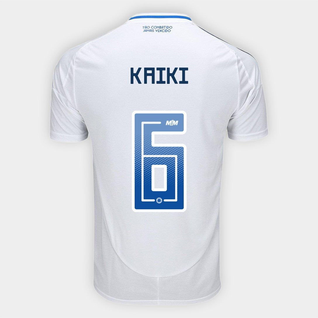 Camisa Adidas Cruzeiro 2025/26 II KAIKI N° 6 na TSN Sports